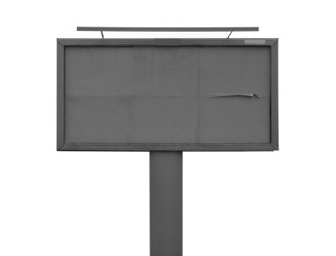 eski billboard kırpma yolu ile boş
