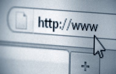 Internet adresi, bilgisayar ekranı