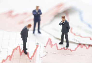Finansal kriz. Finansal tablolarda işadamlarının rakamları