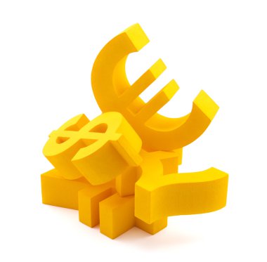 kırpma yolu ile para birimi sembolleri