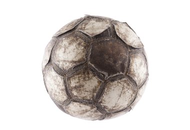 kırpma yolu ile eski futbol topu