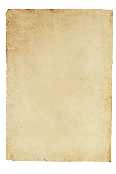Старый пергаментный фон — стоковое фото