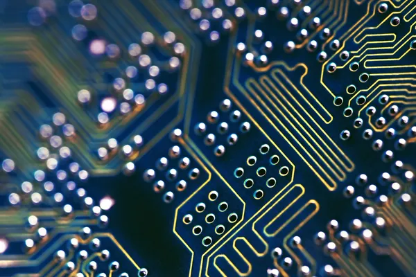 Circuit Board Connections — Stock Photo, Image