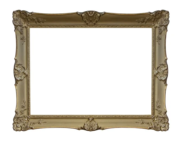 Antieke picture frame met uitknippad — Stockfoto
