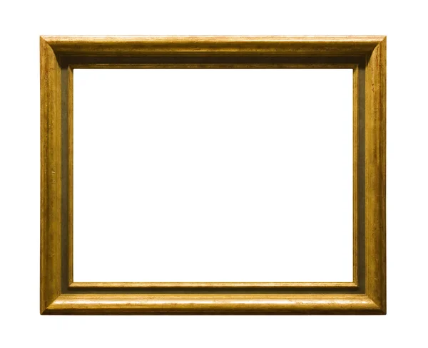 Antique picture frame with clipping path — Stock Photo, Image