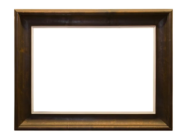 Antique picture frame with clipping path — Stock Photo, Image