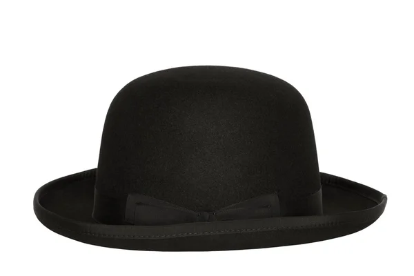 Bowler hat with clipping path — Stock Photo, Image