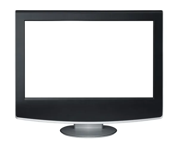 TV isolata su bianco — Foto Stock