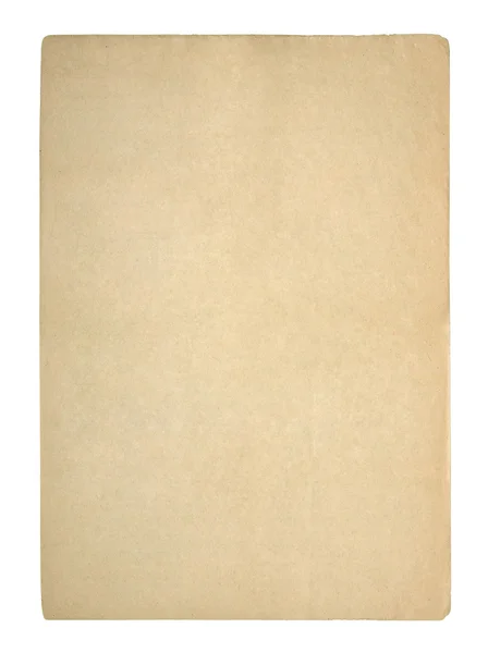 Старый лист бумаги — стоковое фото