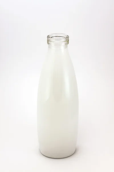 Botella de leche antigua — Foto de Stock