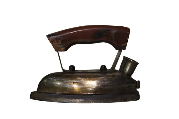 Old iron with clipping path — Stock Photo, Image