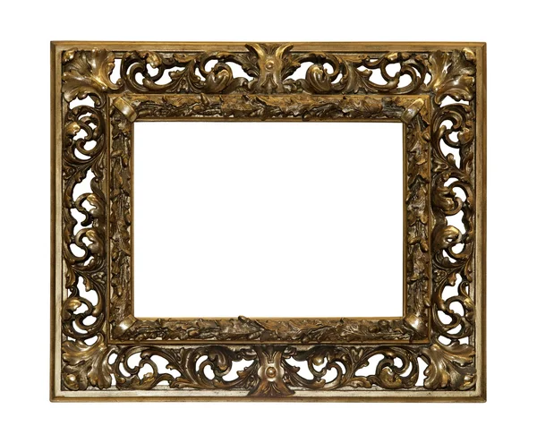 Oude picture frame met een decoratief patroon — Stockfoto