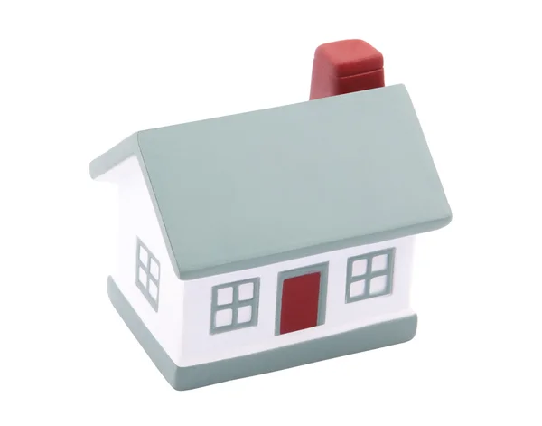 Little house with clipping path — Stock Photo, Image