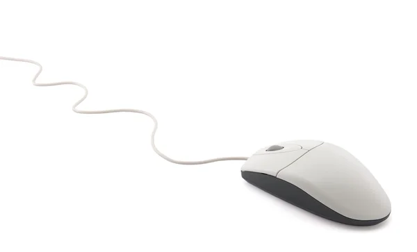 Комп'ютерна миша з відсічним контуром — стокове фото