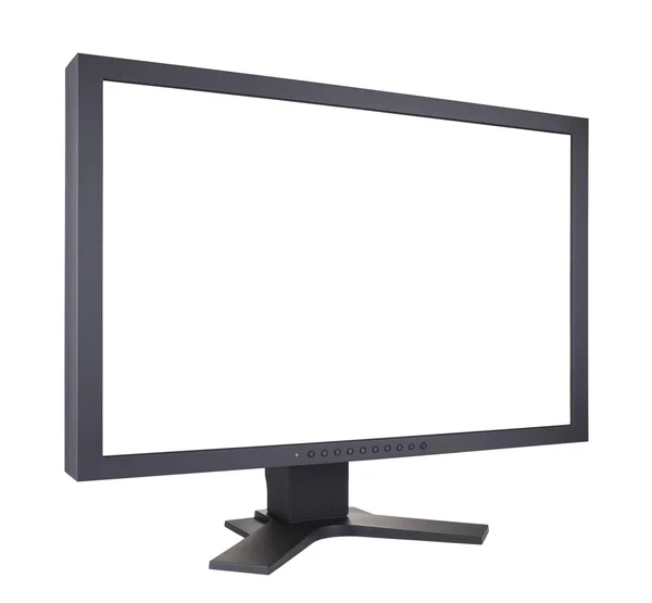 Computer monitor with clipping path — Stock Photo, Image