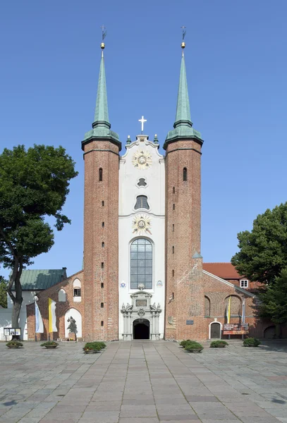 Basilica of The Holy Trinity in Gdansk Oliwa, Poland — Stock Photo, Image