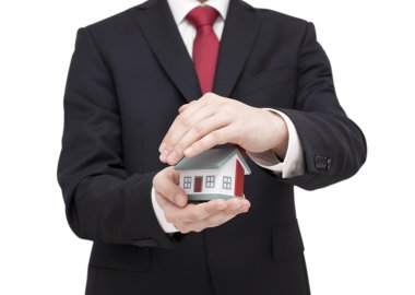 evinizi korumak. kırpma yolunu dahil.