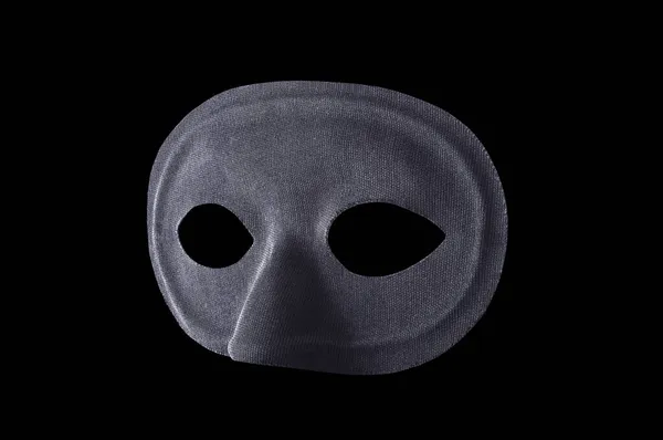 stock image Black mask isolated on black background with clipping path