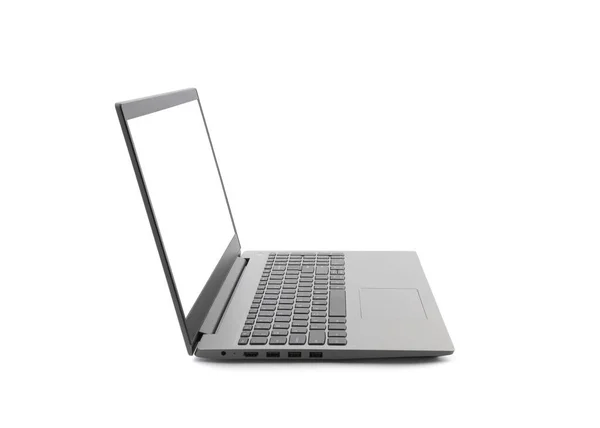 Laptop Isoliert Auf Weißem Hintergrund Mit Clipping Pfad — Stockfoto