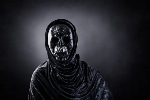 Grim Reaper Dark Misty Background — Stock Photo, Image