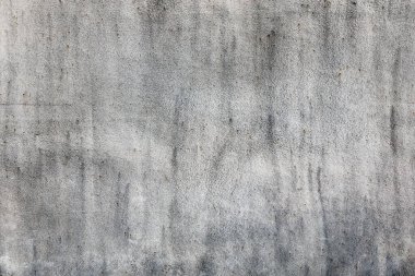 Eski kirli doku, gri beton duvar