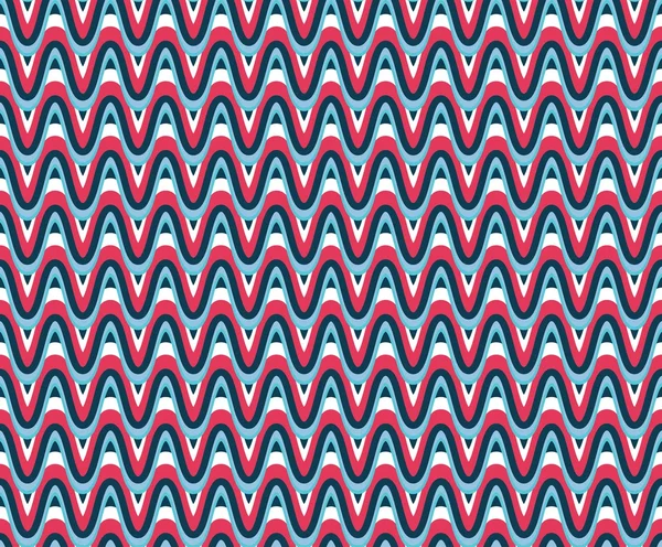 Patrón abstracto con zig-zag — Archivo Imágenes Vectoriales
