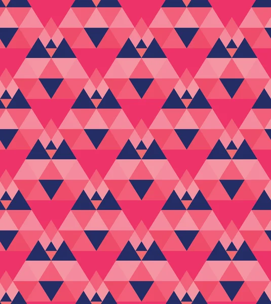 Pattern of triangles and rhombuses. — Stok Vektör