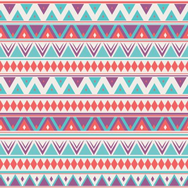 geometrik şekilli desen.