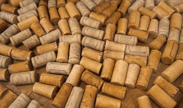 Soft Focused Wine Corks Background — Stockfoto