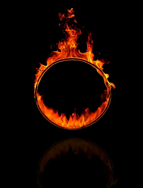 Ring van vuur — Stockfoto