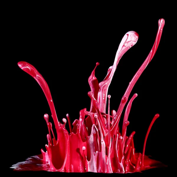 Red paint splash — Stock Photo, Image