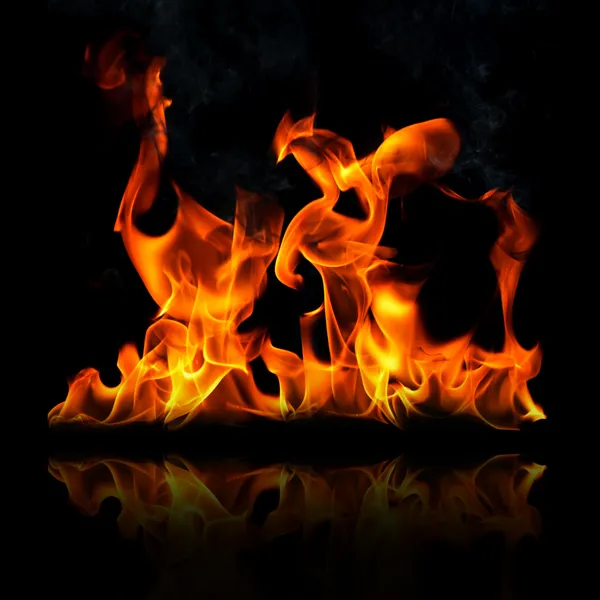 Fire flames — Stock Photo, Image