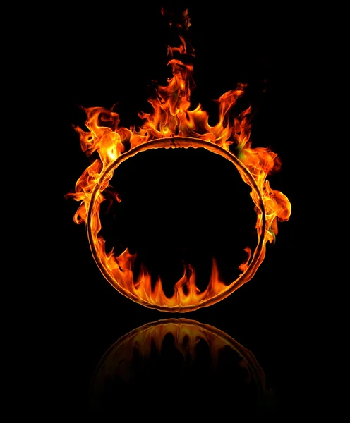 Anello di fuoco — Foto Stock