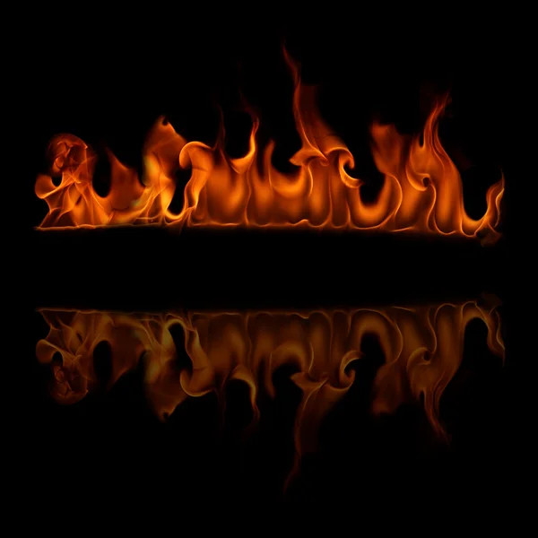 Spalania płomienia — Zdjęcie stockowe