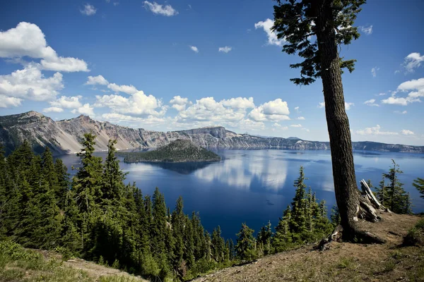 Kráterové jezero, oregon — Stock fotografie