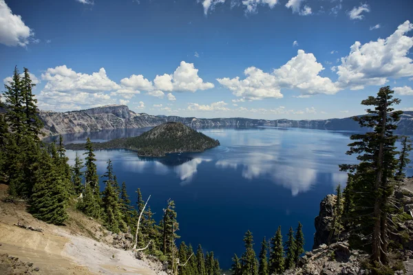 Kráterové jezero, oregon — Stock fotografie