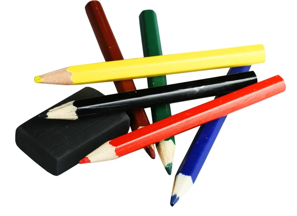 Multi-colored pencils — Stock Photo, Image