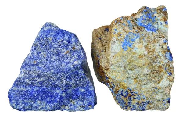 Mineral lazurite and azurite — Stock Photo, Image