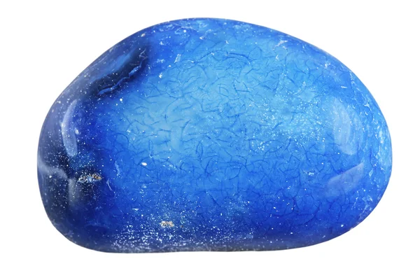 Ágata azul mineral — Foto de Stock