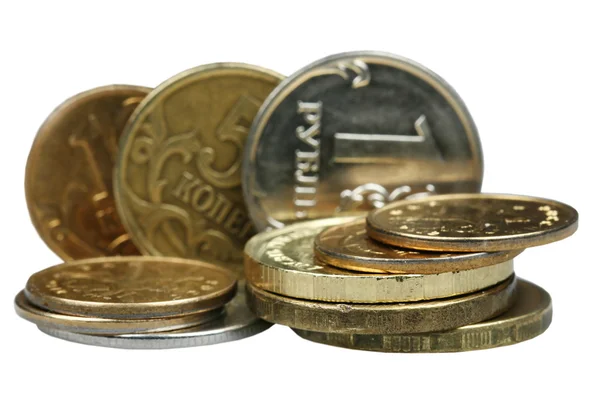 Russian coins — Stock Photo, Image
