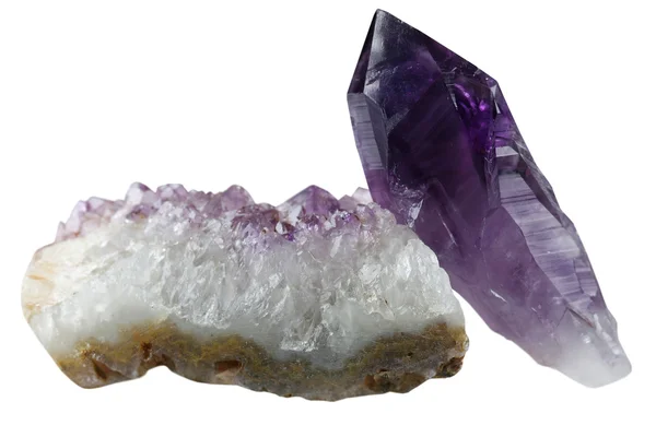 Amethyst crystal — Stockfoto