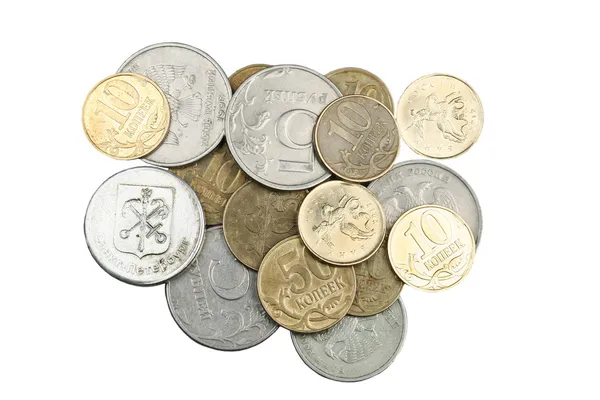 Small group of coins — Stock Photo, Image