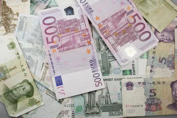 Background from money — Stock Photo, Image