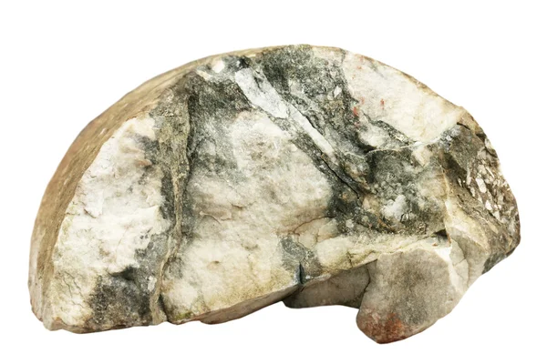 Minério com quartzo, um carbonato e sulfetos — Fotografia de Stock