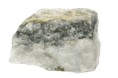 Kuvars örnek sulphidic cevher ile