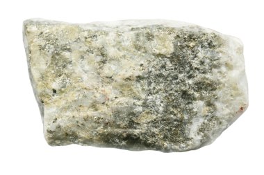 Kuvars örnek sulphidic cevher ile