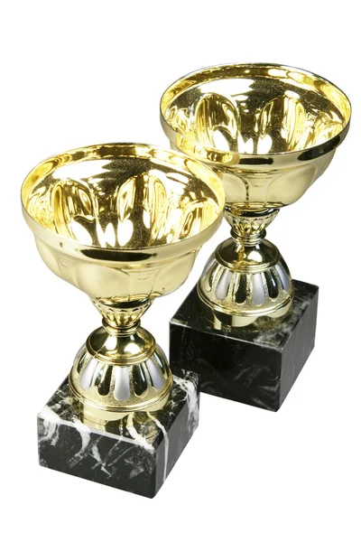 Two cups of the winner — Stock Photo, Image