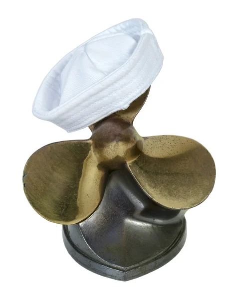 Propeller och sjöman hatt — Stockfoto