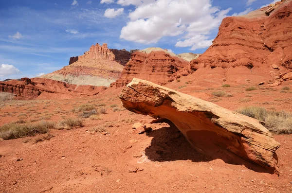 O Castelo no Parque Nacional Capitol Reef — Fotografia de Stock