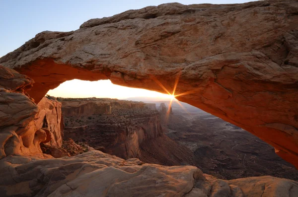 Mesa boog bij zonsopgang — Stockfoto